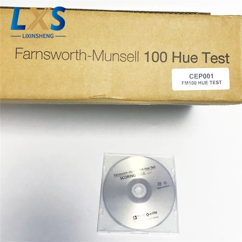 Farnsworth Munsell 100 de la Visión de Color de Tono de Prueba USA Original de X-rite FM 100 Hue Test 4