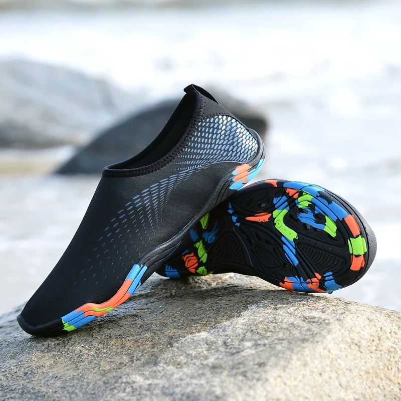 AFFINEST de Verano al aire libre, Piscina de Agua Zapatos de las Mujeres de los Hombres Zapatos de Playa de Secado Rápido de la Zapatilla de deporte Unisex Playa de Surf de zapatos de mujer 4
