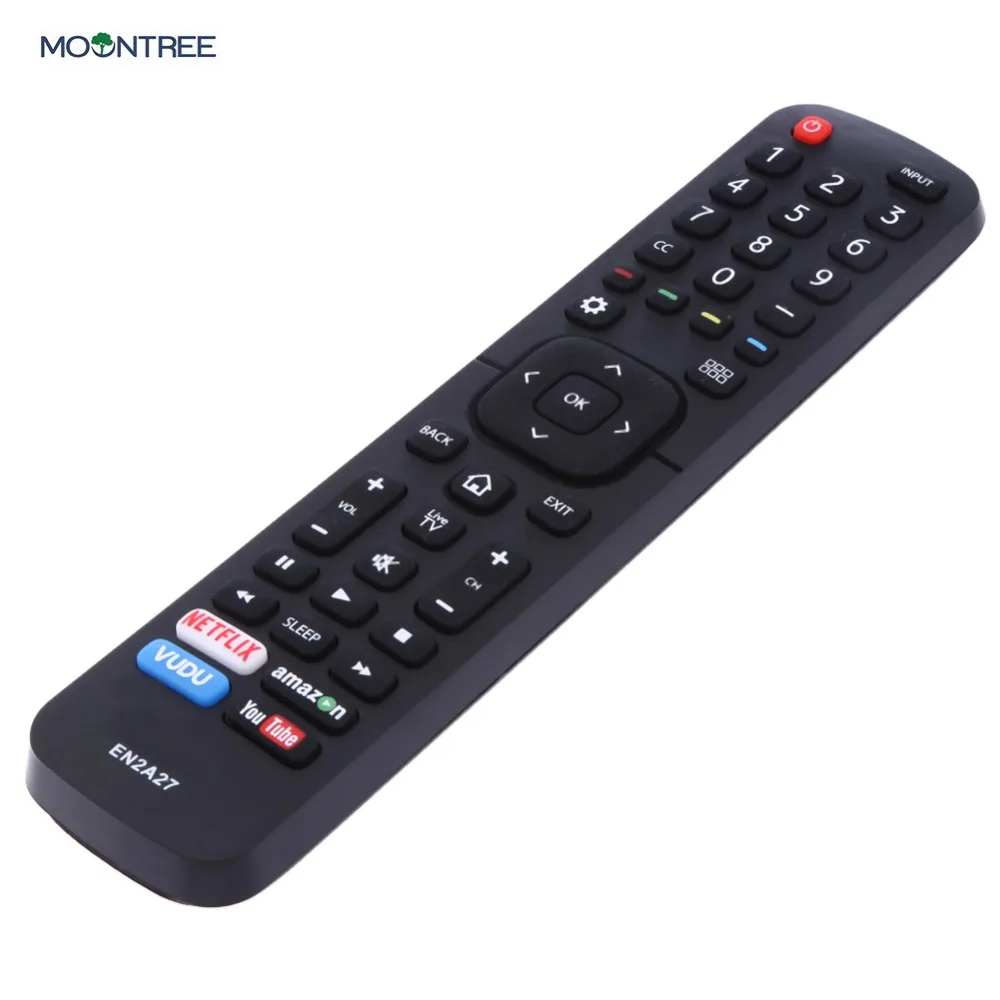 EN2A2 nuevo de reemplazo mando a distancia para Hisense smart TV ER-22641HS 55H6B LED HDTV controle remoto 433mhz negro MOONTREE 4