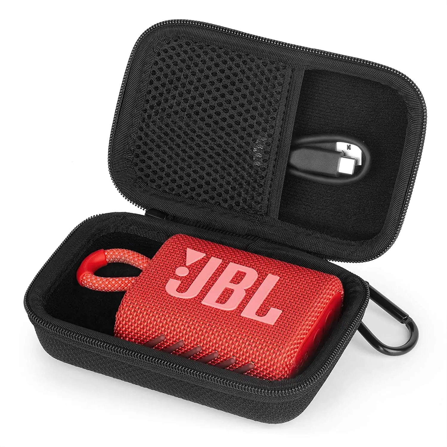 De viaje estuche Bolsa de Almacenamiento con Suave ritmo de JBL GO3 Altavoz Bluetooth 4