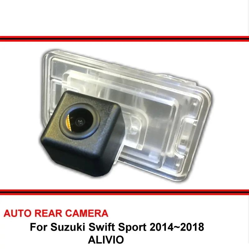 Para el Suzuki Swift Sport 2010~2018 ALIVIO Revertir la Cámara CCD de la Visión Nocturna de Revertir la copia de seguridad de la Cámara del Coche Cámara de Aparcamiento Trasero 4