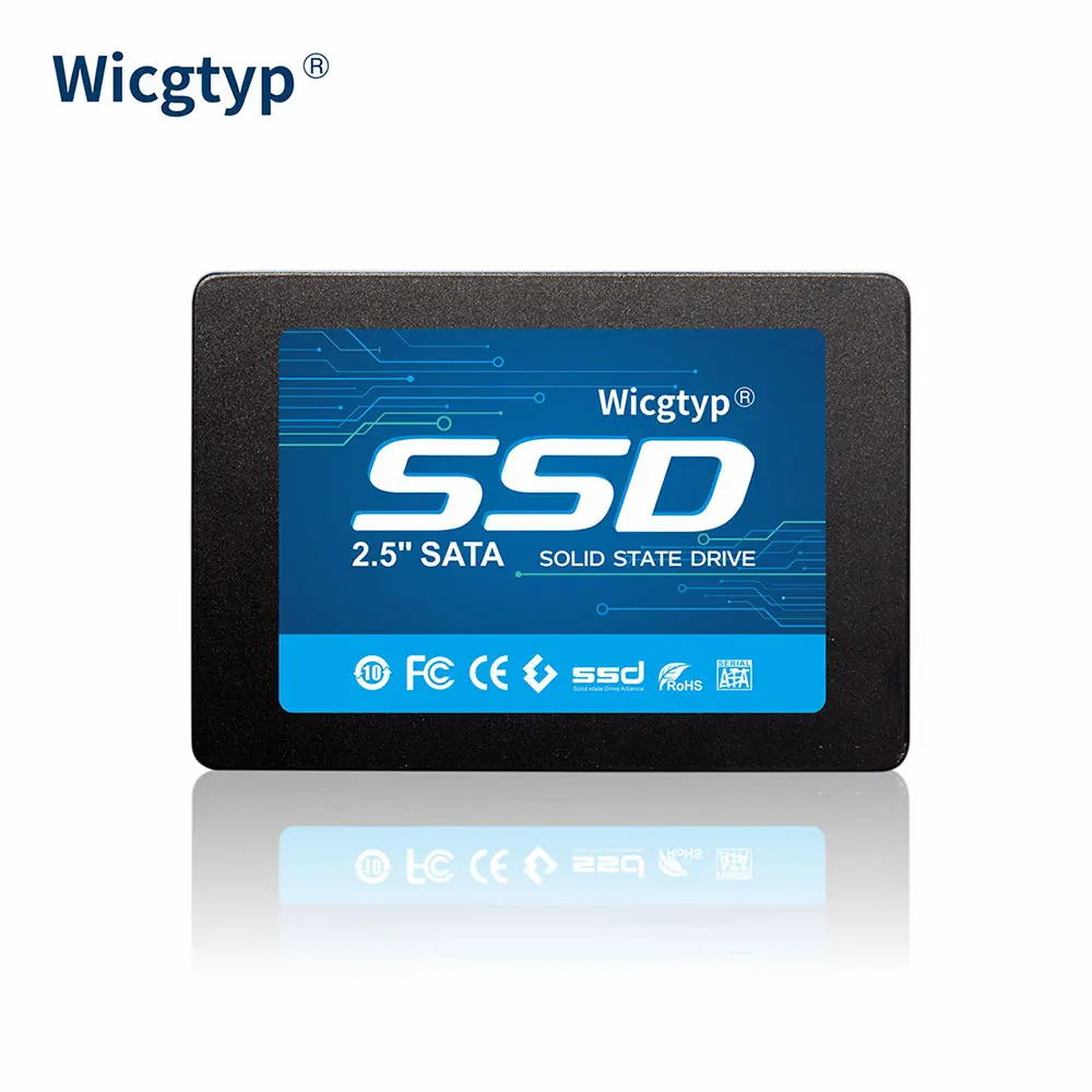 Wicgtyp de 2,5 Pulgadas SATA III 6 gb/S SATA II SSD de 64 GB, 128 GB 256 gb de almacenamiento 512 GB, 1 TB de Disco de Estado Sólido de 2,5