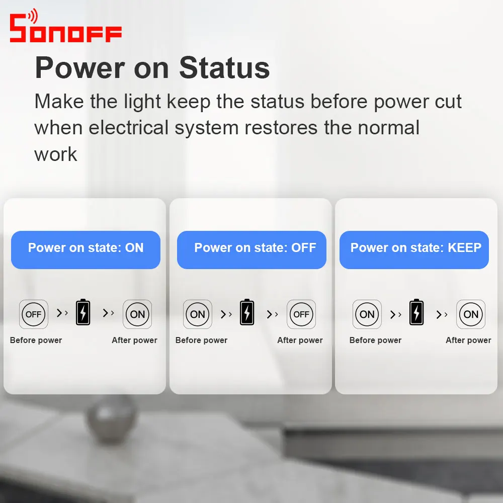 Itead Sonoff Slampher RF 433MHz Smart WiFi Titular de la Luz E27 portalámparas Interruptor Interruptor Wifi para el Hogar Inteligente Funciona con Alexa 4
