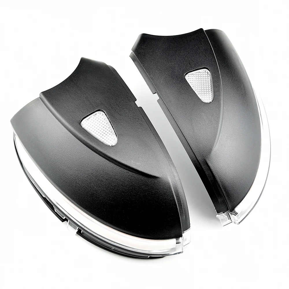 Para VW Passat B7 CC Jetta MK6 Escarabajo Scirocco Dinámica Espejo Indicador luz Intermitente Lado de Espejo que Fluye LED de Señal de Giro Luz 4