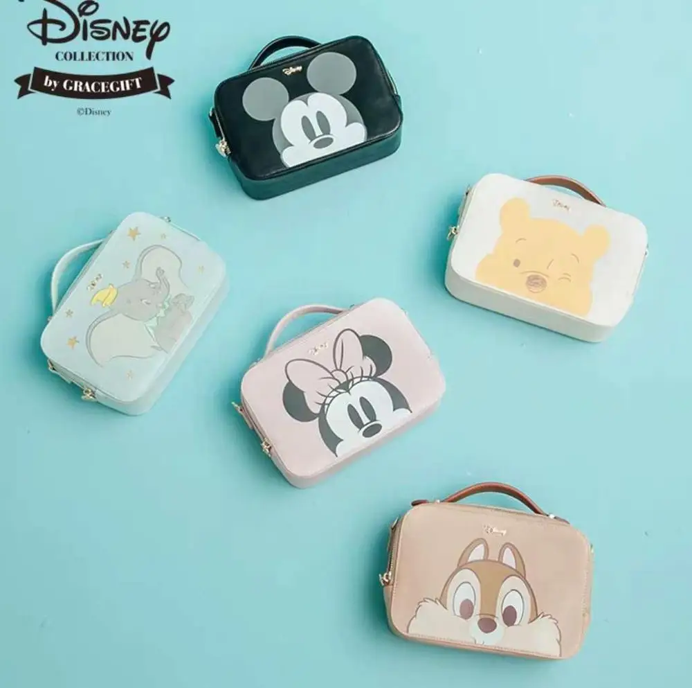 Disney Mickey mouse señora del bolso de la Cámara de dibujos animados lindo de la bolsa de mensajero de soulder bolsa de moda Mickey pequeño bolso cuadrado bolsa 4