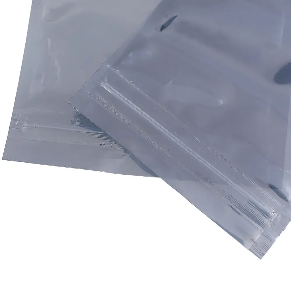 200pcs 10x15 cm de Almacenamiento-Pack Anti-Estática-Blindaje-Bolsas Ziplock en el Paquete de la Bolsa de Auto-Sello ESD Impermeable Anti-Static Bolsa de Paquete 4