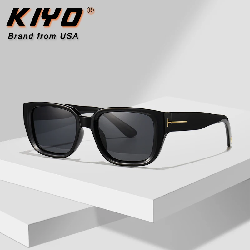 KIYO Marca 2020 las Nuevas Mujeres de los Hombres Gafas de sol de la Plaza de PC Vintage Gafas de Sol de Alta Calidad UV400 de Conducción Gafas de 3875 4