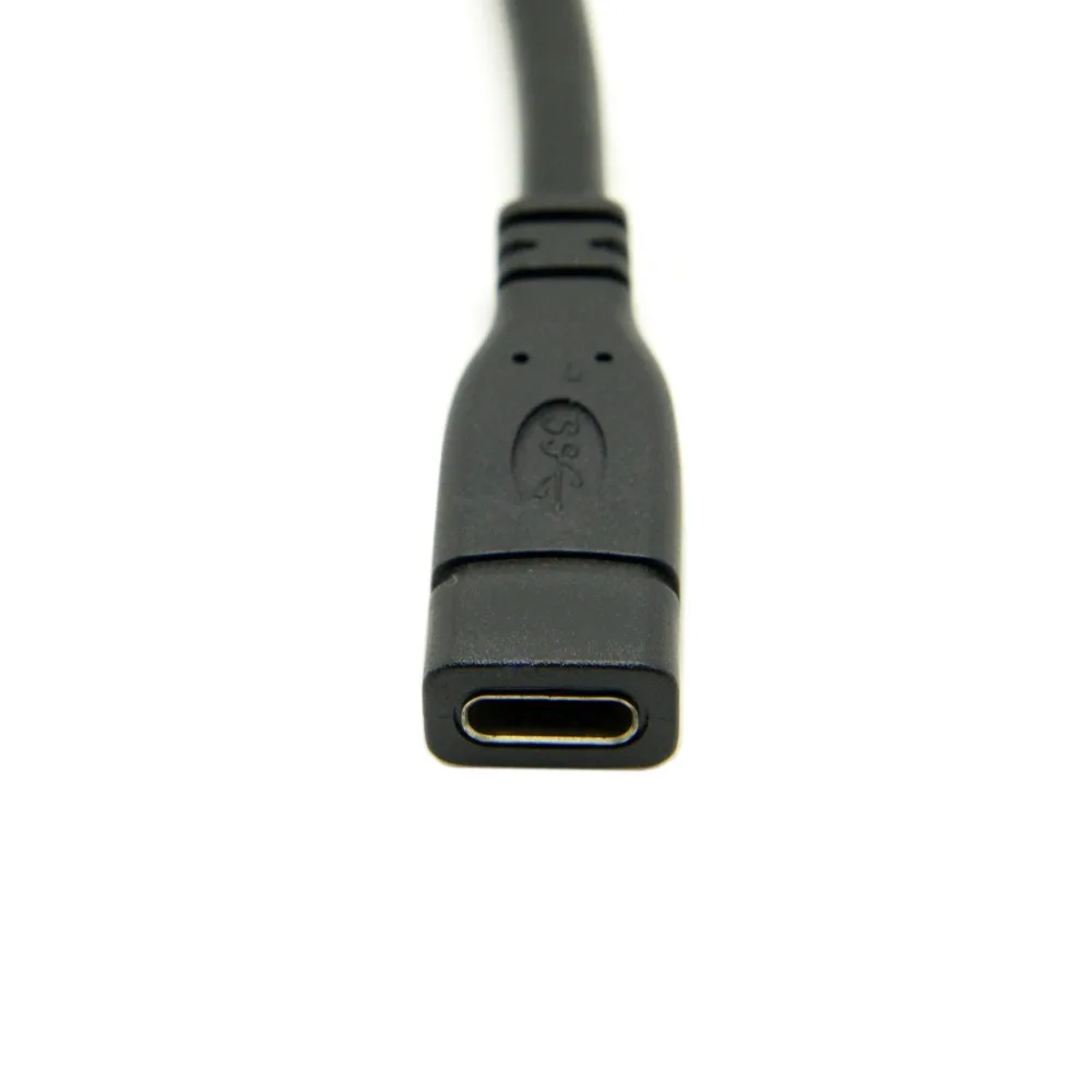 CYSM USB 3.0 de la Placa base 19pin Encabezado a un Solo Puerto USB 3.1 Tipo C USB-C Hembra Cable de 40 cm 4