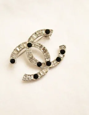 La moda Broches Pin para mujeres Broches de Moda de la Joyería de Perlas de diamantes de imitación Pernos de la Solapa de la vendimia de cristal de diamante de imitación brooche 4
