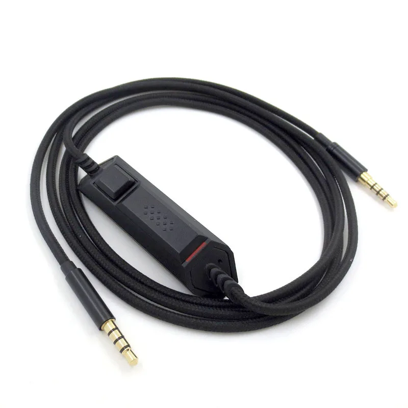 AAY de Sustitución de Cable de Audio para Logitech para Kingston para HyperX Cloud Vuelo G633 G933 Auriculares se Ajusta a Muchas Auriculares 4