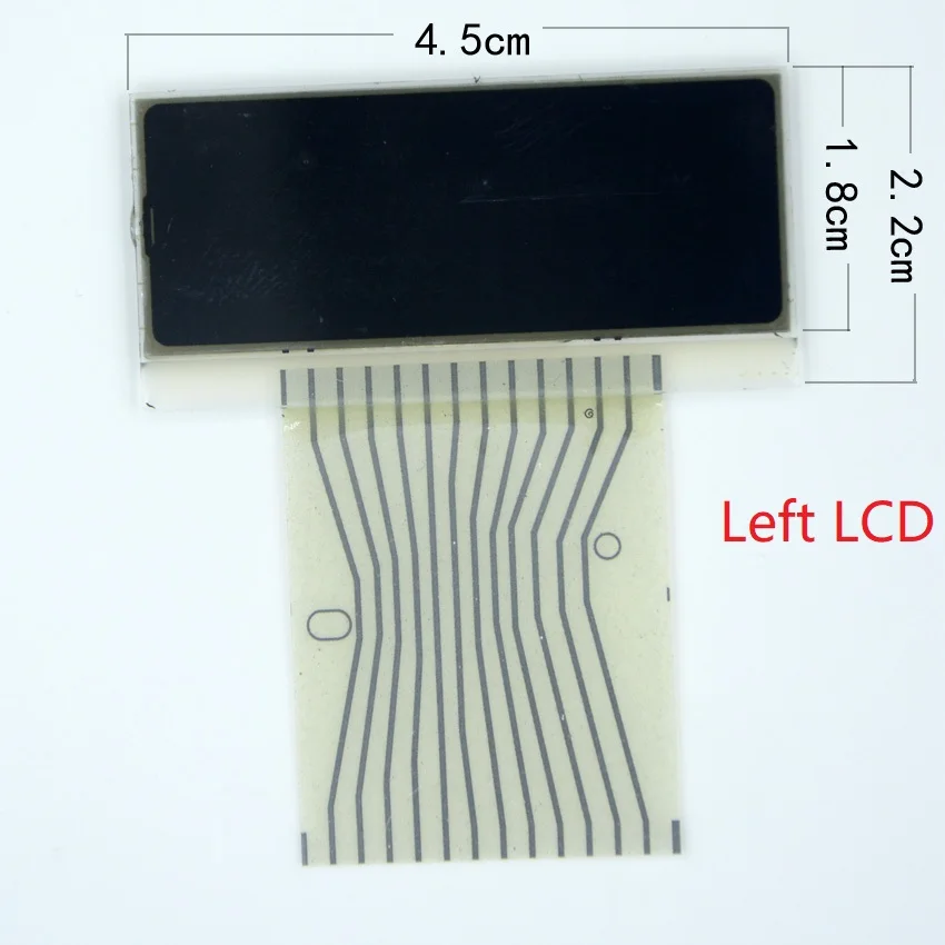 Instrumento Dash Clúster de Reparación de LCD a la Izquierda(Temperatura)+Derecha(Tiempo) Para Mercedes Benz Pixel Cable de Cinta W202 W208 W210 4