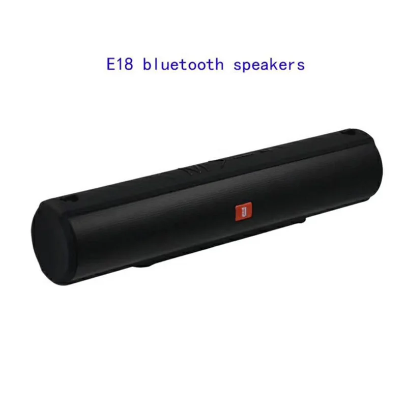 E18 Inalámbrica Bluetooth Altavoces al aire libre altavoz portátil multi-función de la tarjeta de audio Para Teléfonos Inteligentes largo de Altavoces boombox 4