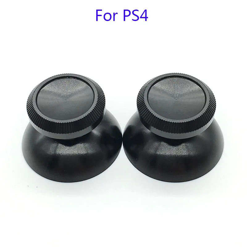 60Pairs=120Pcs Metal Joystick Thumbstick Tapa para Sony PlayStation 4 Xbox Un Controlador de colores 4