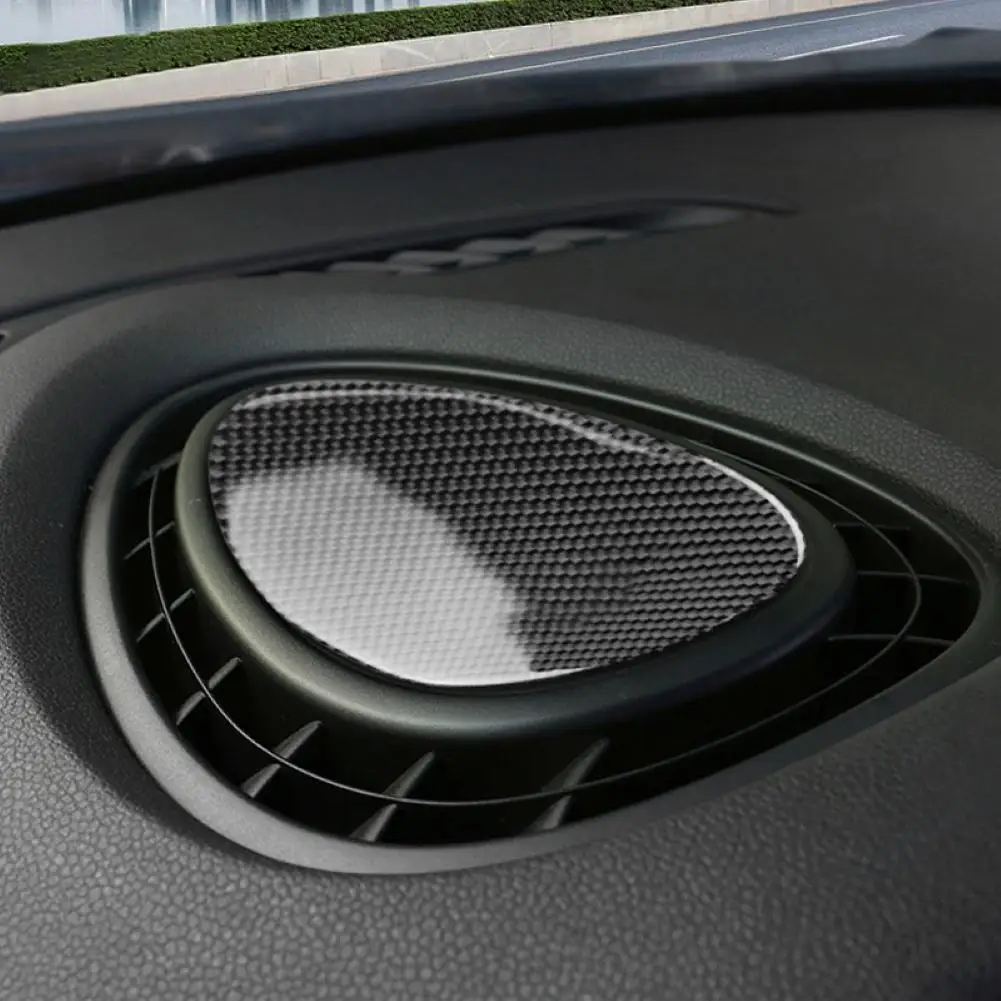 Coche de la Salida del Aire de Ventilación de la Cubierta de la etiqueta Engomada de adorno de Interiores para el MINI Cooper JCW Uno F55 F56 Accesorios de Automóviles 4