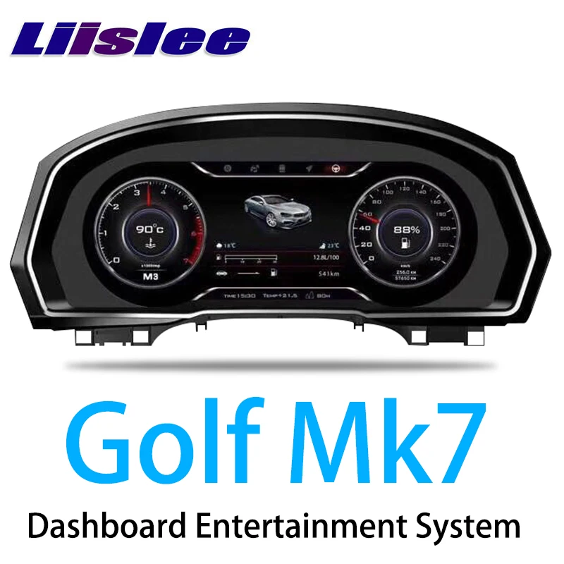 Coche grupo de Instrumentos Velocímetro Panel de control LCD Monitor de Millas Para Volkswagen VW Golf 7 R Golf7 GTi MK7 2012~2020 4