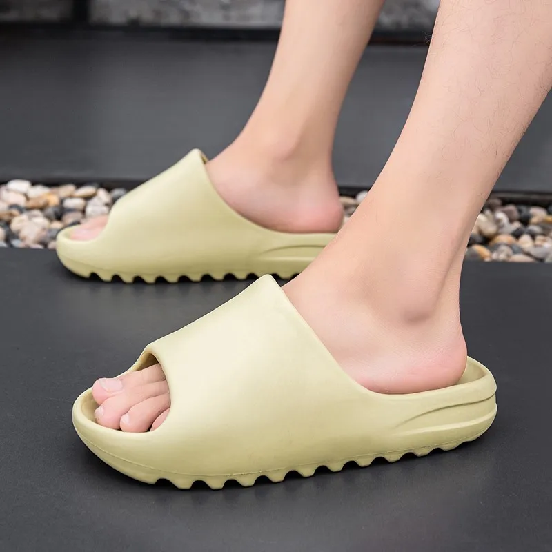 2020 Nuevas Zapatillas De Las Mujeres De Interior De La Casa De Playa De Verano Ourdoor Señoras De Diapositivas Slipers De La Plataforma De Las Mulas, Zapatos De Mujer, Pisos De Zapatos De Mujer 4
