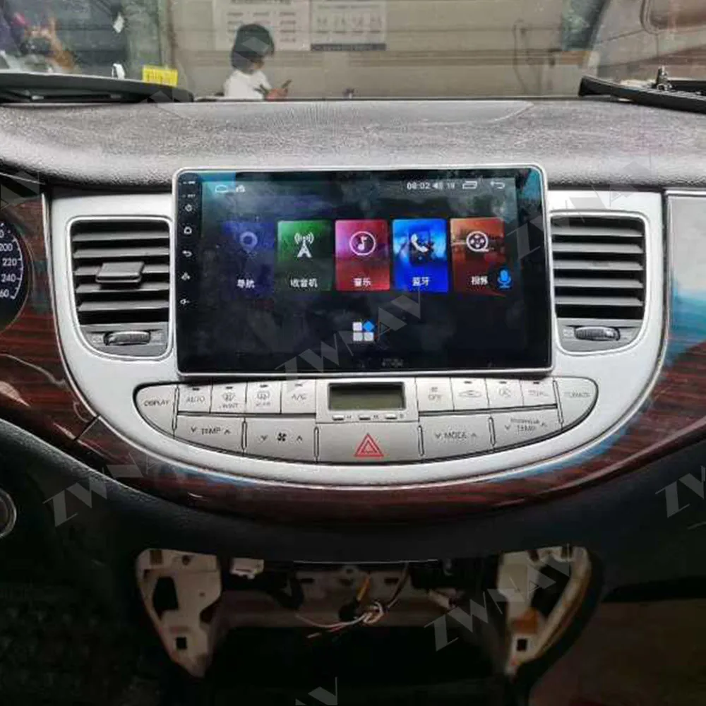 9 Pulgadas 4+128 GB Android 10 Para Hyundai Genesis 2008 2009 - 2012 de la Navegación GPS de Radio de Coche Multimedia Pantalla del Reproductor de Audio y Vídeo 4