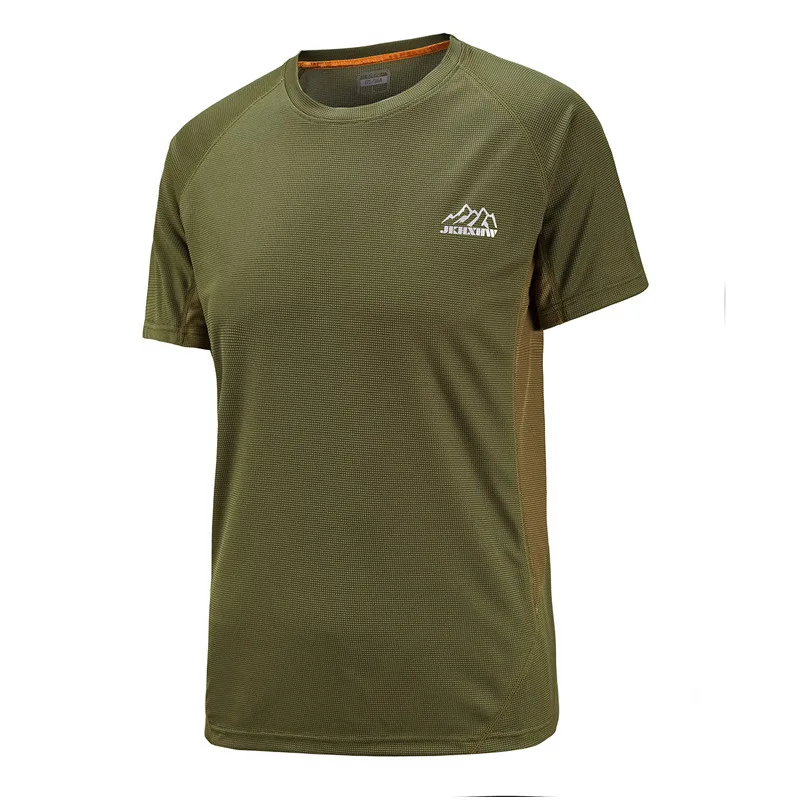 2020 Verano Militar Nueva Camiseta de los Hombres de Moda de Secado Rápido Transpirable de Manga Corta de los Hombres Tops Camisetas, Además de Tamaño M~5XL 6XL 7XL 4