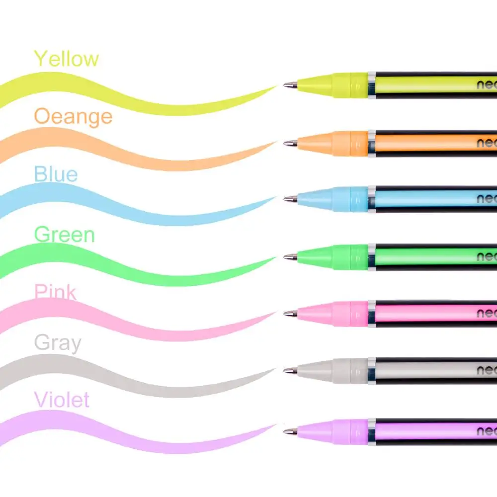 De Papelería, Bolígrafos De Gel Set - Niños Coloración Set - 24 De Arco Iris De Papelería Kit De Dibujo 4