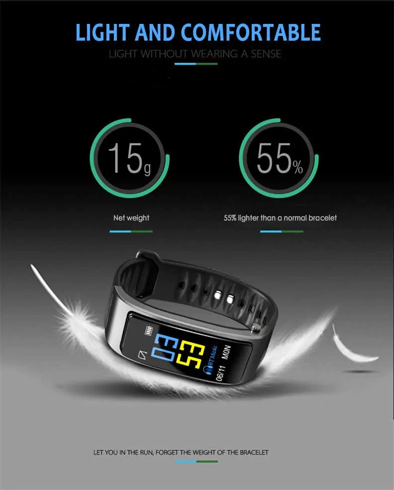 Y3 Smart Band Pulsera De Hablar De La Pulsera De Fitness Tracker Monitor De Ritmo Cardíaco Bluetooth Auricular De Banda Inteligente Tracker Pulsera 4