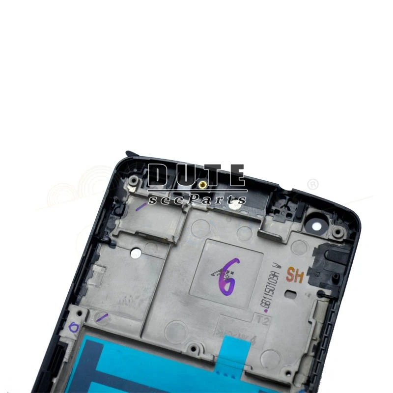 De Prueba Para LG Google Nexus 5 D820 D821 Pantalla LCD de Pantalla Táctil Digitalizador Asamblea Marco Para LG Nexus 5 D820 LCD de Reemplazo 4