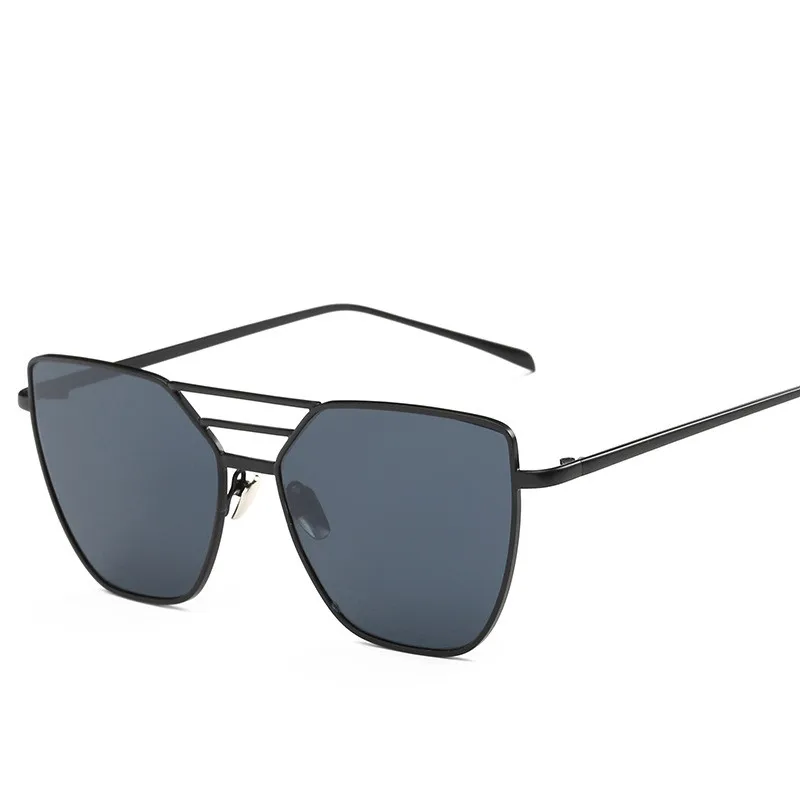 2020 Retro de Metal de la Mujer de las Gafas de sol Vintage de Diseño de la Marca de los Hombres de Recubrimiento de Espejo Degradado Cuadrado de los Hombres Gafas de Sol UV400 Oculos 4