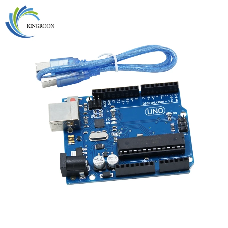 Actualización de UNO R3 MEGA328P Junta ATMEGA16U2 Para Arduino Compatible con las Impresoras 3D de Piezas con el Cable USB Integrado Módulo de Circuito de 4