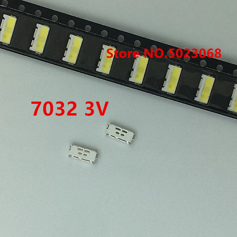 Original 200PCS Para AOT TV luz de fondo de la Aplicación 7032 3V SMD LED Diodo 0,7 W SPBWH1732S2LVD1BIB Blanco Frío 4