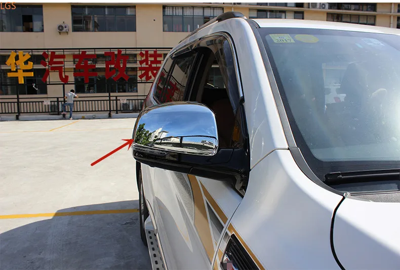 Para Haval H9-2019 de Alta calidad de ABS Cromado espejo Retrovisor de la cubierta Anti-Frotar la protección de la Decoración del Coche de estilo 4