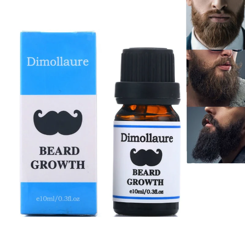Dimollaure Hombres Naturales de Crecimiento de la Barba de Aceite de la Barba de Cera bálsamo de Evitar la Barba Productos de Pérdida de Cabello Dejar-En Acondicionador para Aplanan Crecimiento 5