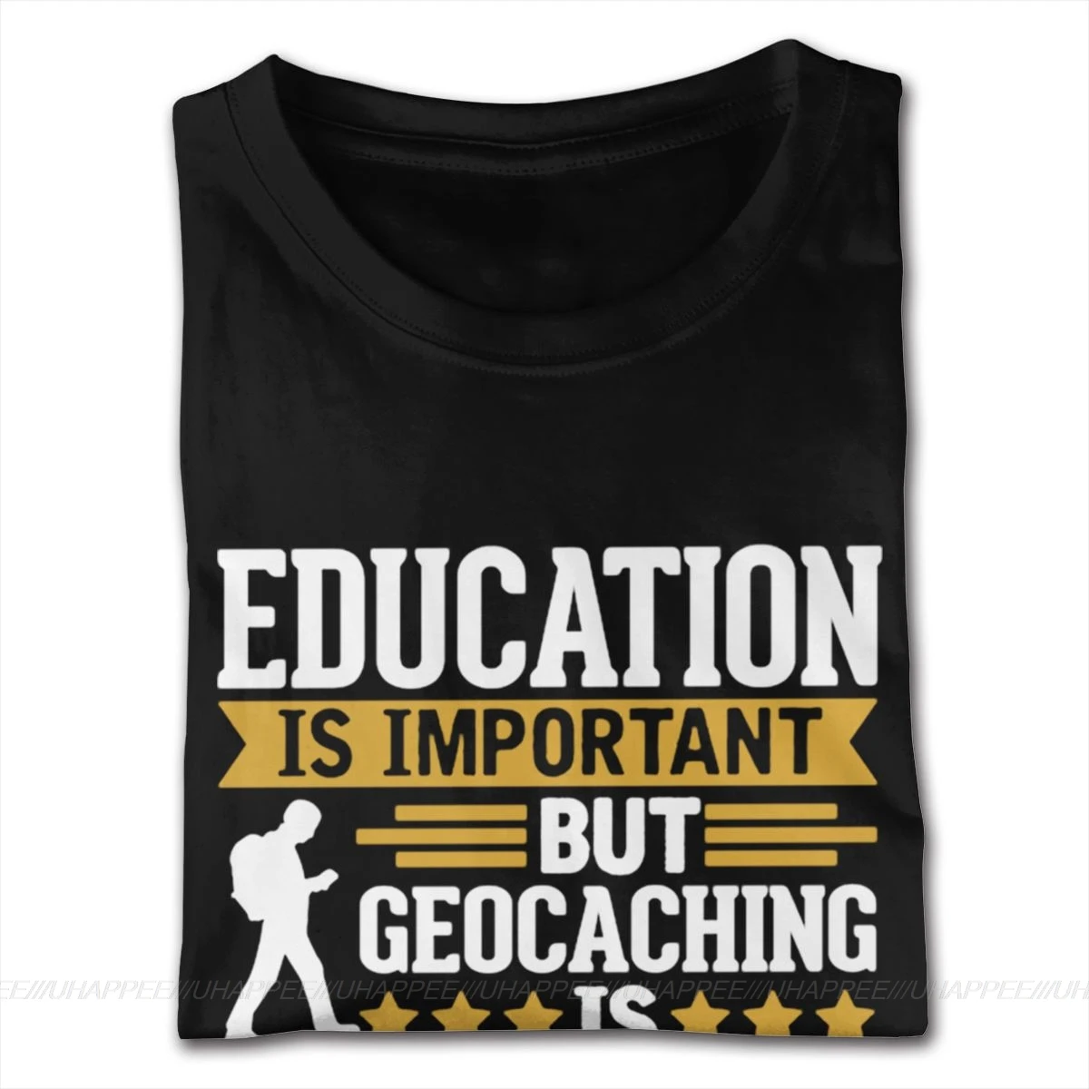 Geocaching Es Importanter Foto de la Camiseta S-6XL Muchacho Diseño de la Camiseta 5