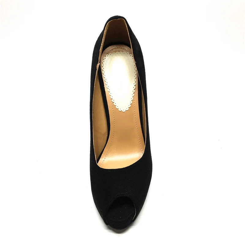2019 Marca de Zapatos de Mujer de Tacones peep-toe de plataforma de las Mujeres de las Bombas de tacón de Aguja Fina Talón de las Mujeres Zapatos de Dedo del pie Abierto de Tacón Alto Zapatos de Tamaño 5