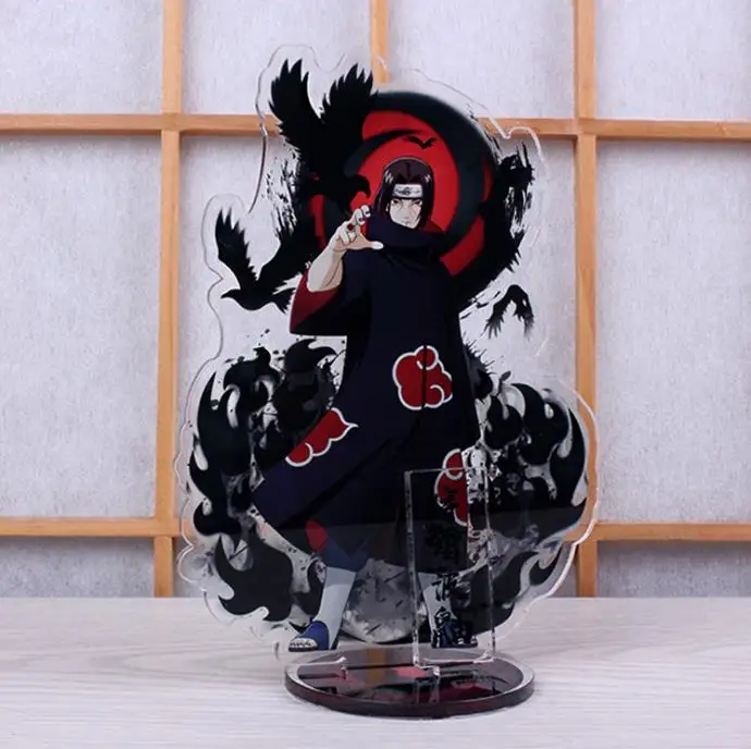 1 Pc Nuevo Anime Japonés Naruto de Acrílico del Soporte de la Figura Modelo de soporte para Placa de Topper de la Torta Juguetes de Escritorio de la Decoración para Niños Niño de Regalo Juguetes 5