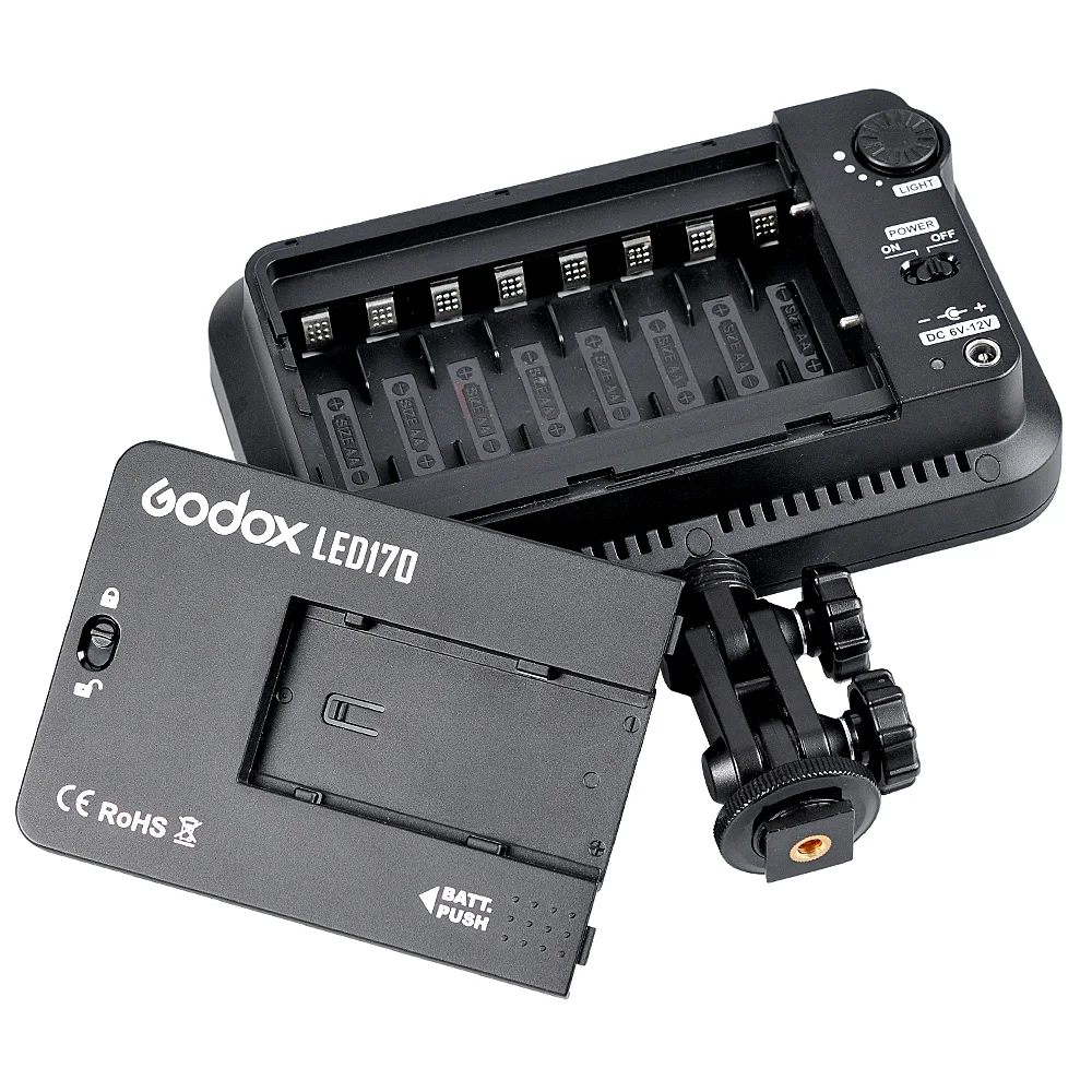 Godox 170 LED de Luz de Lámpara + Filtro para DSLR Cámara Digital Videocámara DV de la Boda 5