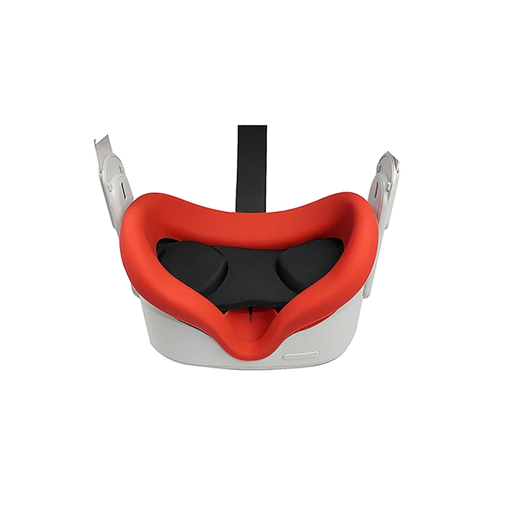 Lente de Cubierta Protectora Tapa VR Cara Cubierta de la Almohadilla de la Mascarilla Conjunto para Oculus Quest 2 VR Headset Accesorios 5