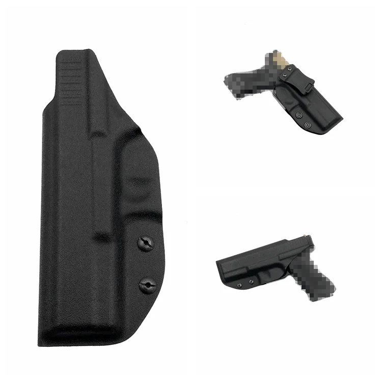 Táctica Pistola beltclip Oculta Kydex PDI Funda Moldeado a medida Para glock 17/22/31 en el Interior de la Cintura una pistola glock funda para G17 5