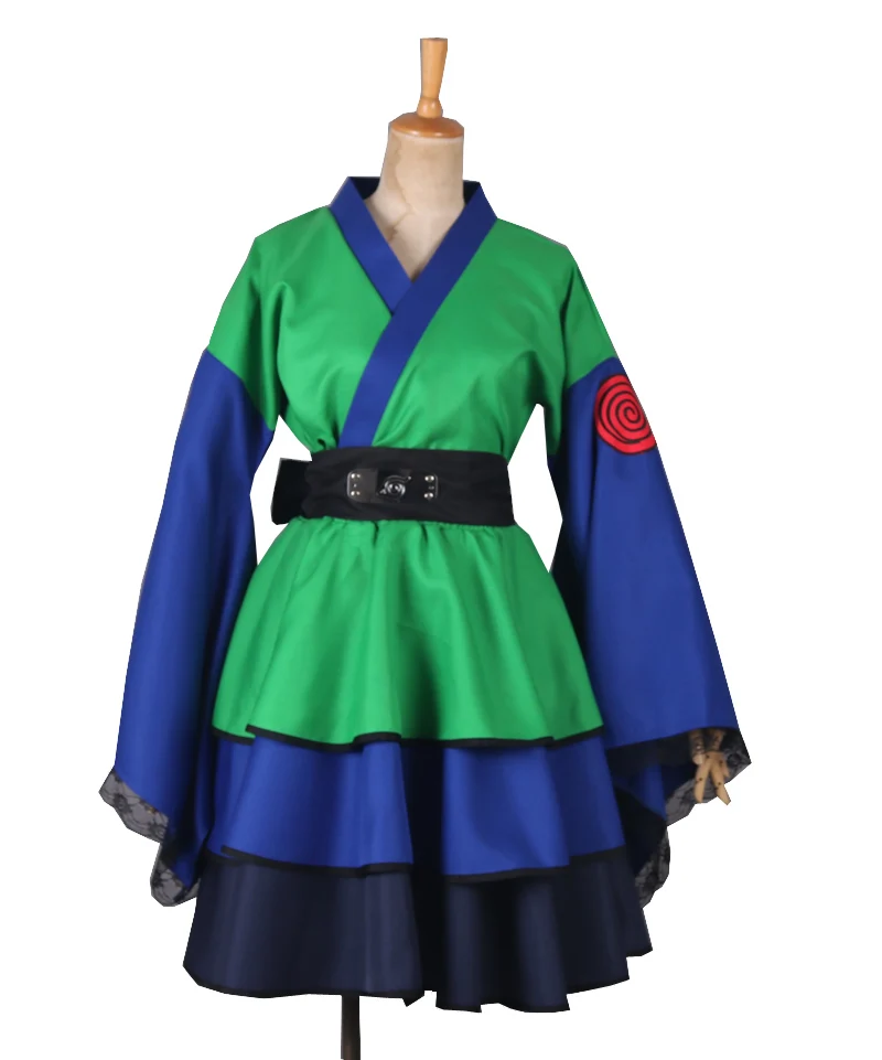 Personalizado De Naruto Shippuden Uzumaki Naruto Mujer Lolita Vestido Kimono Peluca De Anime Cosplay Disfraz Para Mujer De La Ropa De Envío Gratis 5
