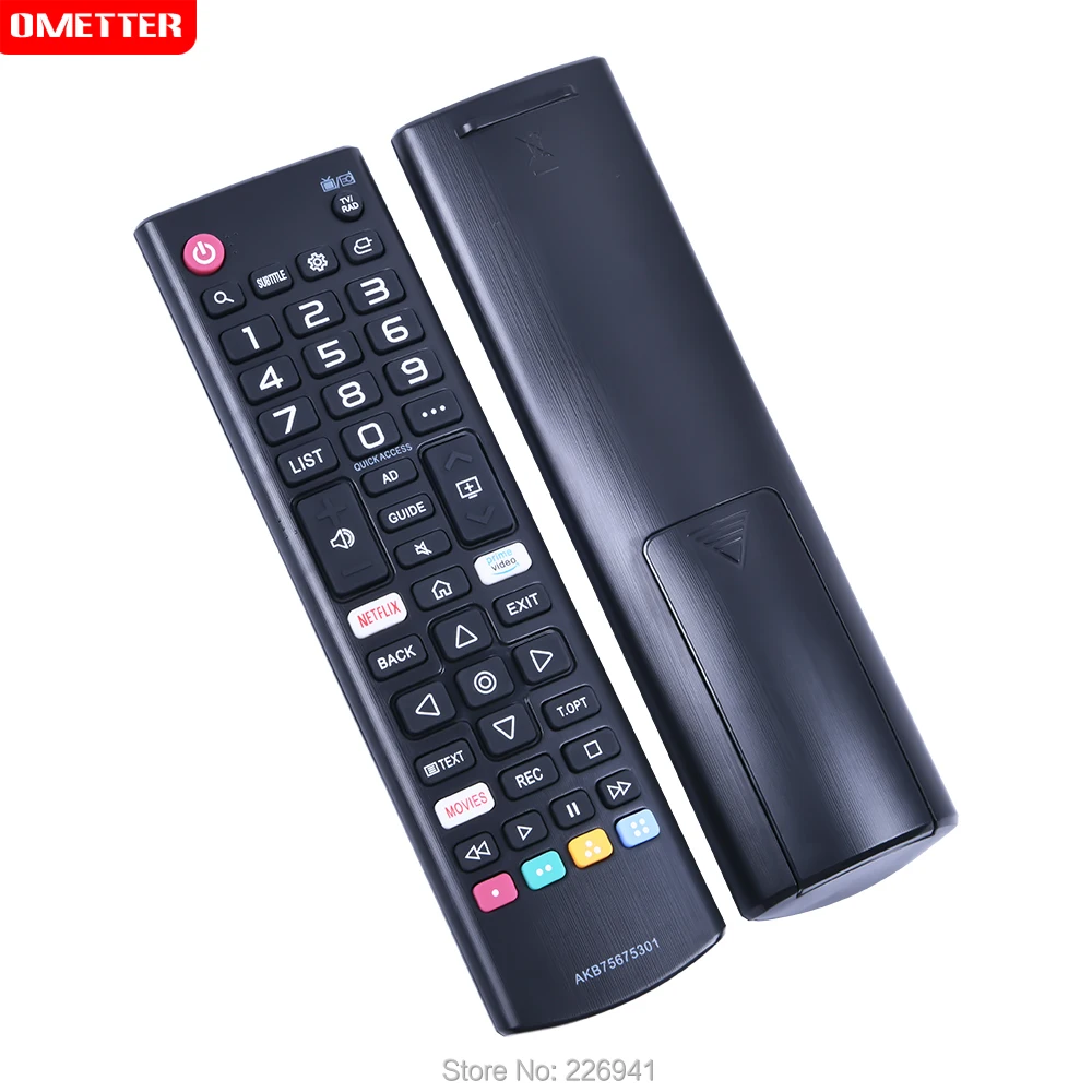 AKB75675301 remoto control remoto controlller uso Para LG TV 2019 Fernbedienung con netflix /Primer Aplicaciones de Vídeo 5