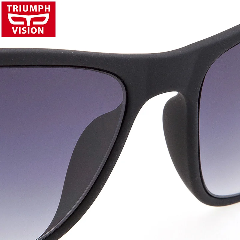 El TRIUNFO de la VISIÓN del Cuadrado Negro de Gafas de Sol Para los Hombres Gradiente UV400 Gafas de sol Masculinas de la Marca del Diseñador de Alta Calidad Oculos Tonos 5
