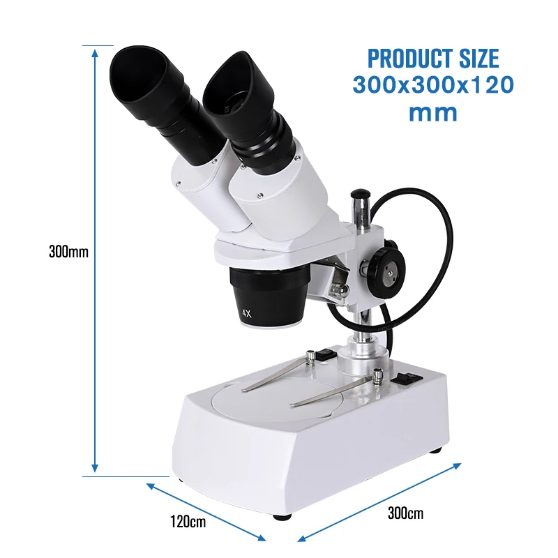 Zoom 20x, 40x, 80X profesional de Soldadura Binocular HD estéreo microscopio arriba/abajo luz LED de la fuente de la reparación del teléfono PCB industriales 5