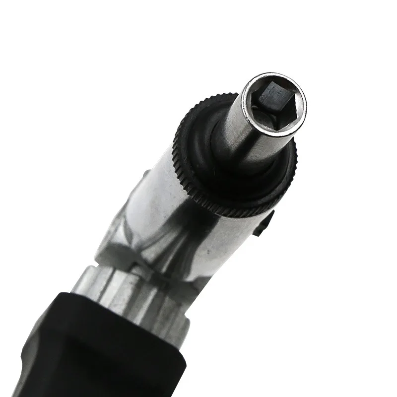 6.35 mm 1/4 de Pulgada de 180 Grados Ajustable Hexbit Ángulo de Controlador de Trinquete Llave de Hex Bit Controlador Destornillador de Trinquete 5