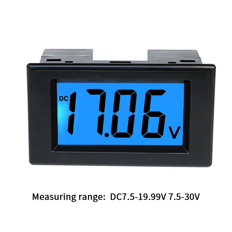 D85-131 LCD DC display Digital Panel de Amperímetro Ampere Metro Detectar 7.5 v-30v DC Carga Descarga 5