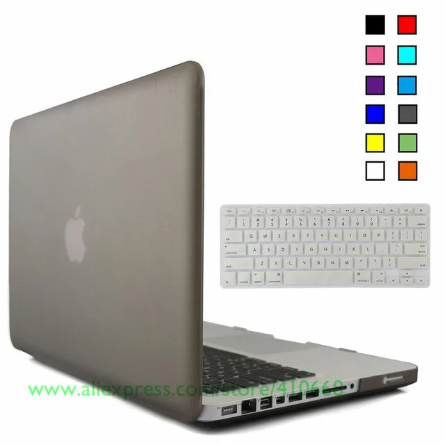3in1 Mate de Caso Para Apple macbook Air Pro Retina 11 12 13 15 pulgadas Protector Para Mac book 11.6 13.3 15.4 Touchbar duro bolsa de ordenador portátil 5