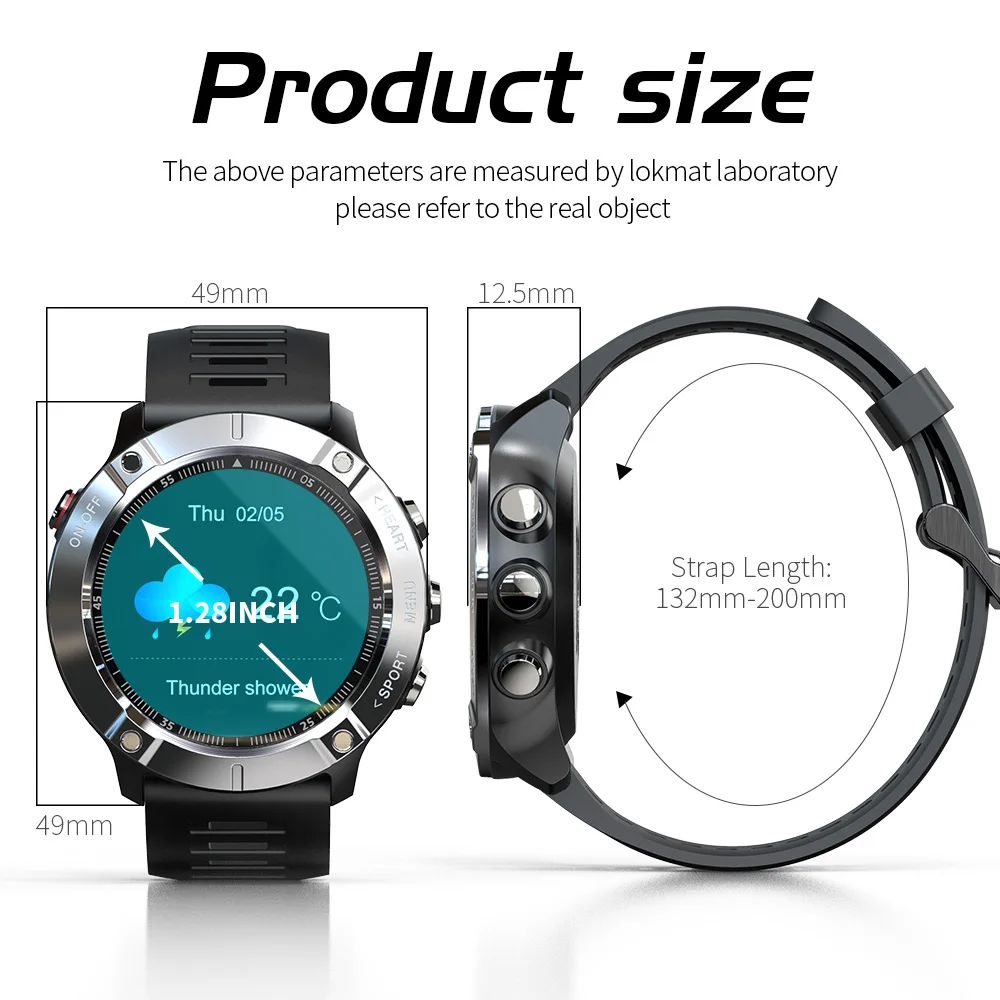 Nuevo Zeus Deporte Reloj Inteligente Redondo Completo Toque Waterpoof Fitness Tracker Smartwatch 2020 Reloj Inteligente Hombre para Android iOS 5