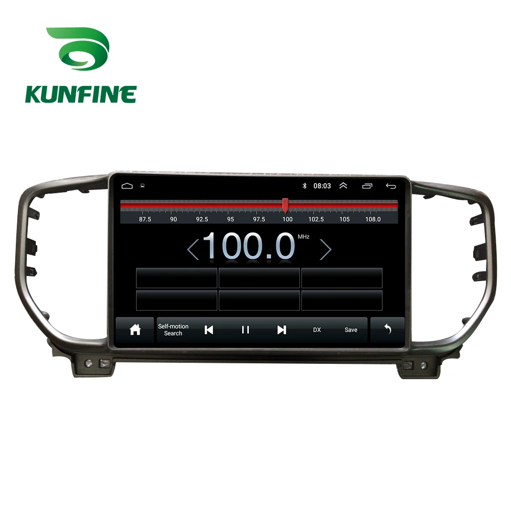 La Radio del coche Para KIA KX5 Sportage 2016-2018 Octa Core Android 10.0 Coche DVD GPS de Navegación Reproductor de Deckless Estéreo del Coche unidad central de wifi 5