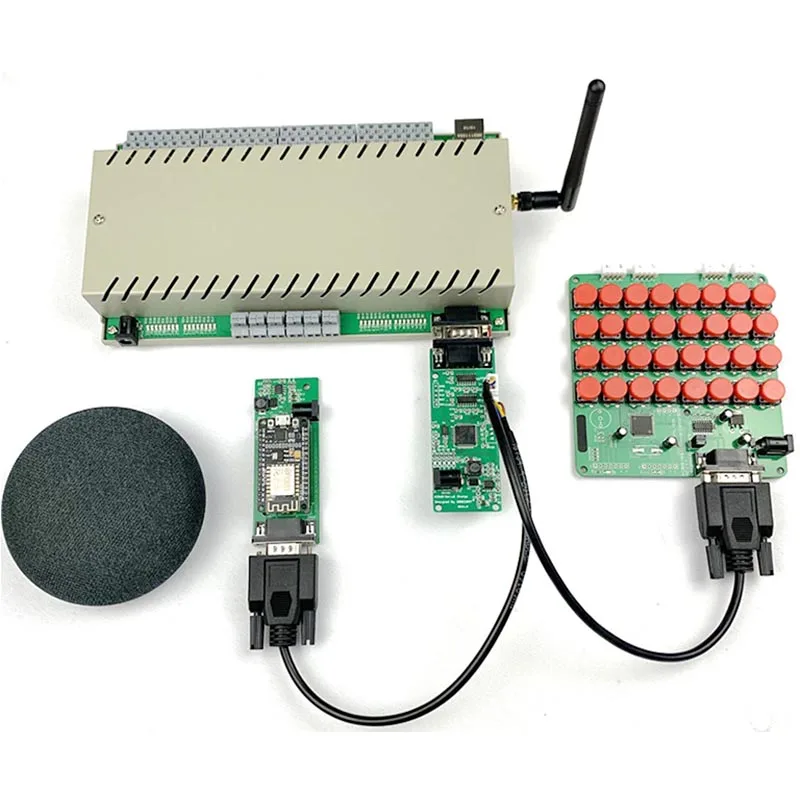 Kincony principal de Google de Voz/APP de Control de Módulo de Asistente Inteligente de domótica Sistema de Interruptor de WiFi IOT Kit de Nodemcu ESP8266 5