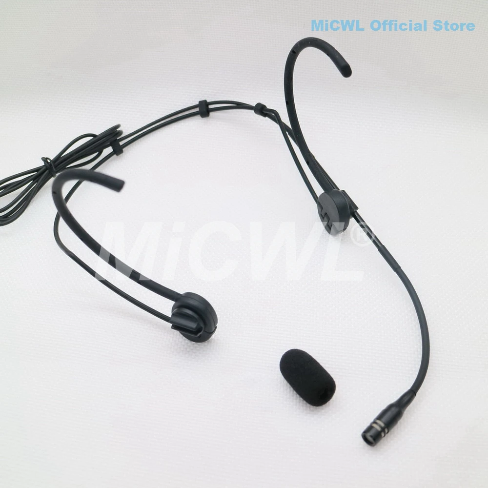 Cardioide Micrófono del Auricular Para AKG Sansón HC81 Plegable Mic Para el Escenario Cantando la Grabación de Mike MiCWL 5