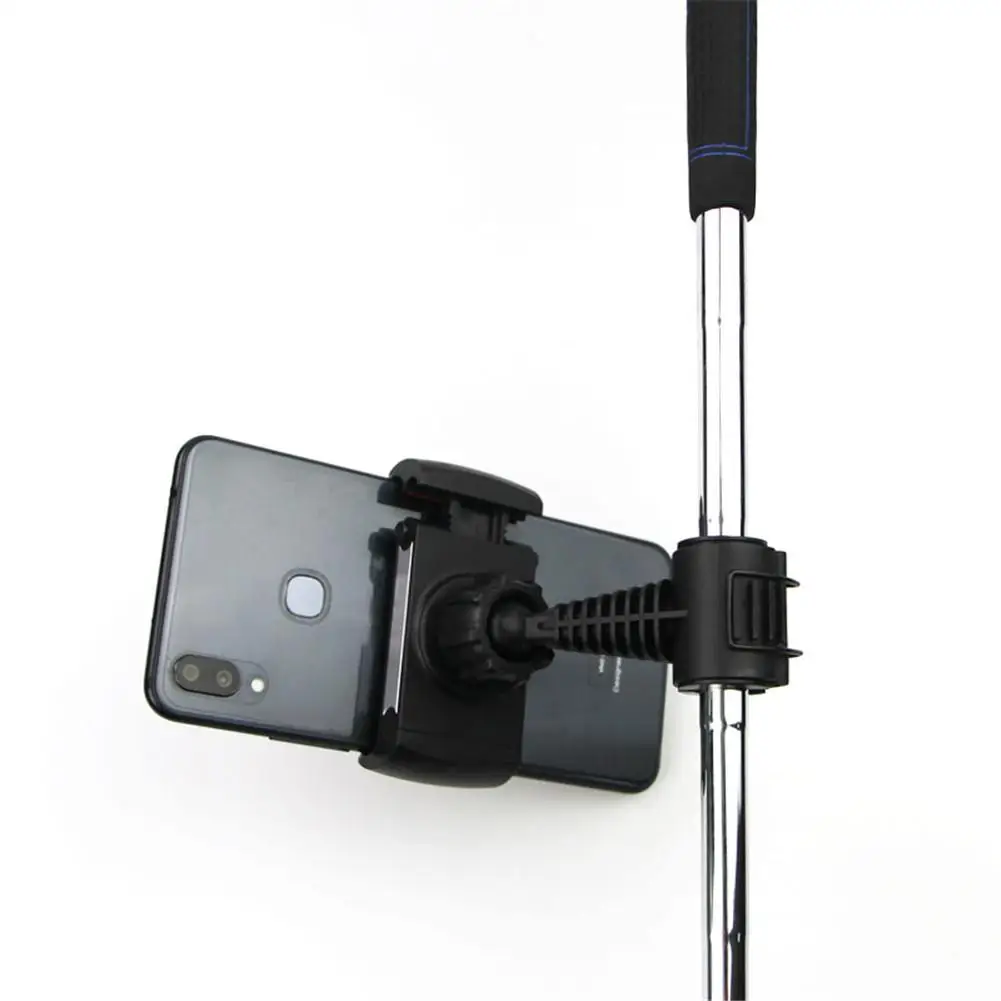 ABS Teléfono Celular Clip de soporte Soporte Soporte Para la Alineación de Palo de Accesorios de Golf Swing de Golf Teléfono Registro Rack de soporte Ayudas de Formación 5