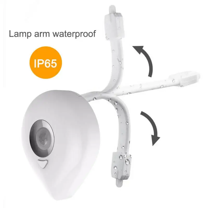 La nueva Smart Sensor de Movimiento PIR Asiento de Inodoro Luz de la Noche 8 Colores Impermeable de la luz de fondo De la taza de Inodoro LED Lámpara de baño cuarto de Baño de Luz 5