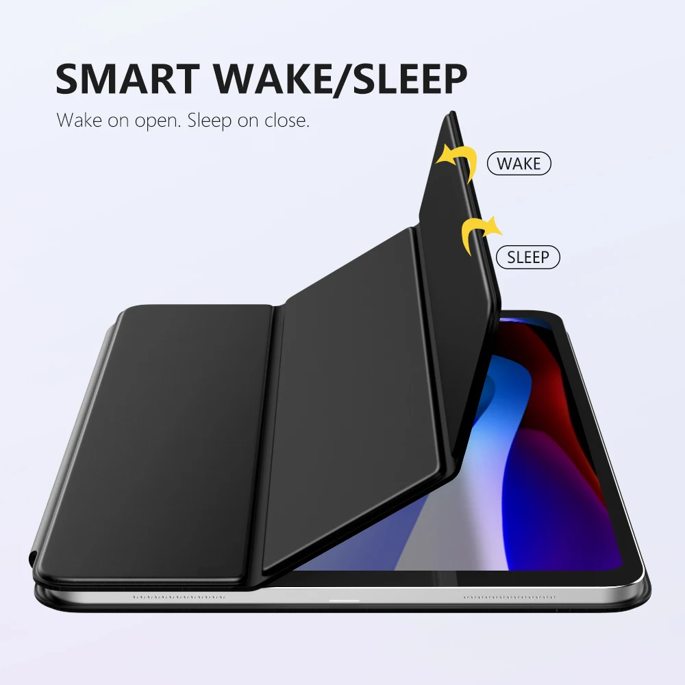 MoKo Magnética Smart funda Para iPad Pro 11 2020 2ª Generación [de Soporte de Apple Lápiz de Carga 2] Delgado Ligero Shell 5
